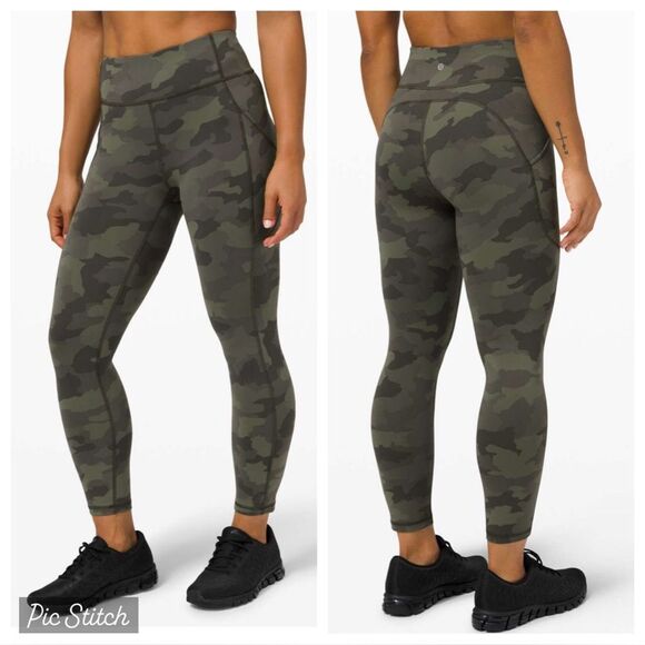 Lululemon Invigorate High-Rise Crop 23"
Heritage 365 Camo Green Twill Multi - Picture 8 of 15